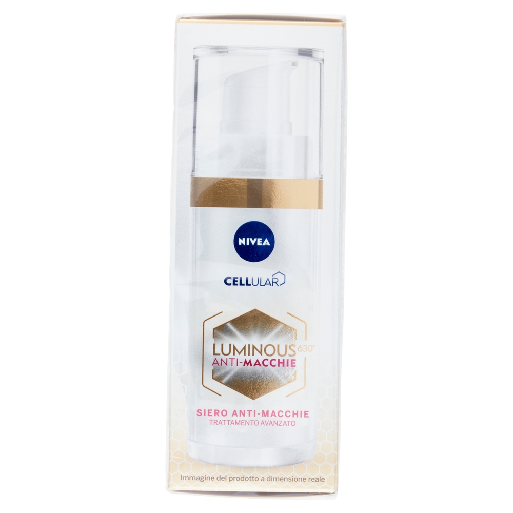 Nivea Cellular Luminous630 Anti-Macchie Siero Anti-Macchie Trattamento Avanzato 30 ml